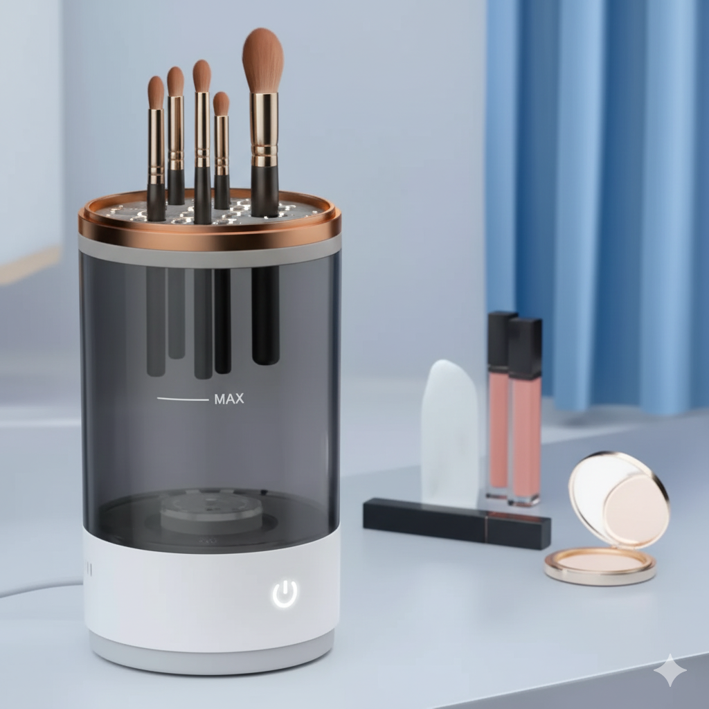 Limpia brochas electrico