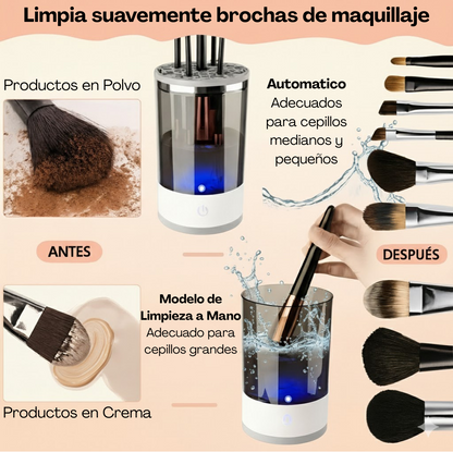 Limpia brochas electrico